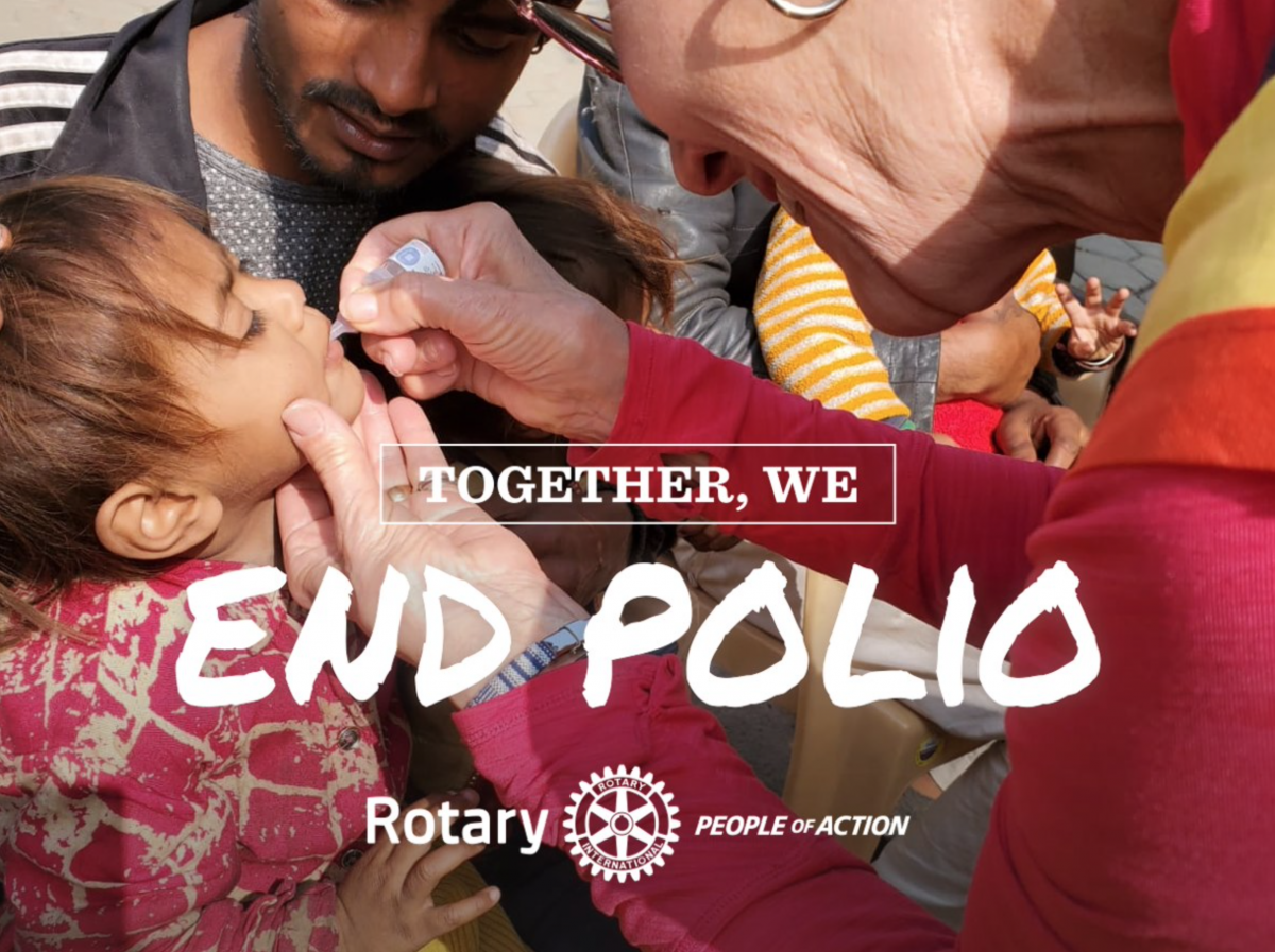Club Member Travels to India to Help Stop Polio